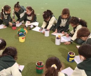 Drawing session with KG2C&K.G2A in the play ground (5)